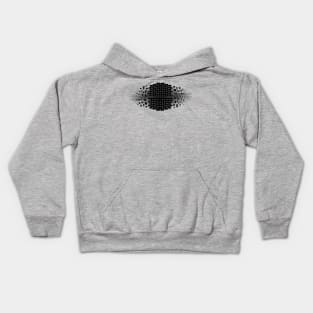 black squares design Kids Hoodie